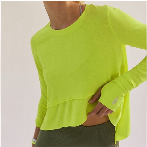 NWOT Tempo long sleeve tee by FP Movement from Free People in size Small - Picture 1 of 5